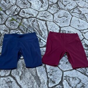 Kids' Navy and Burgundy Shorts